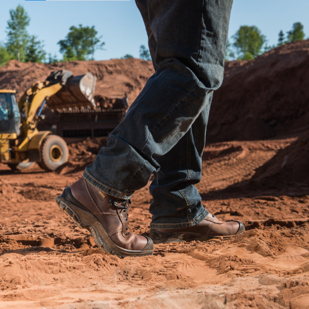 Grisport Safety Footwear on Work Site