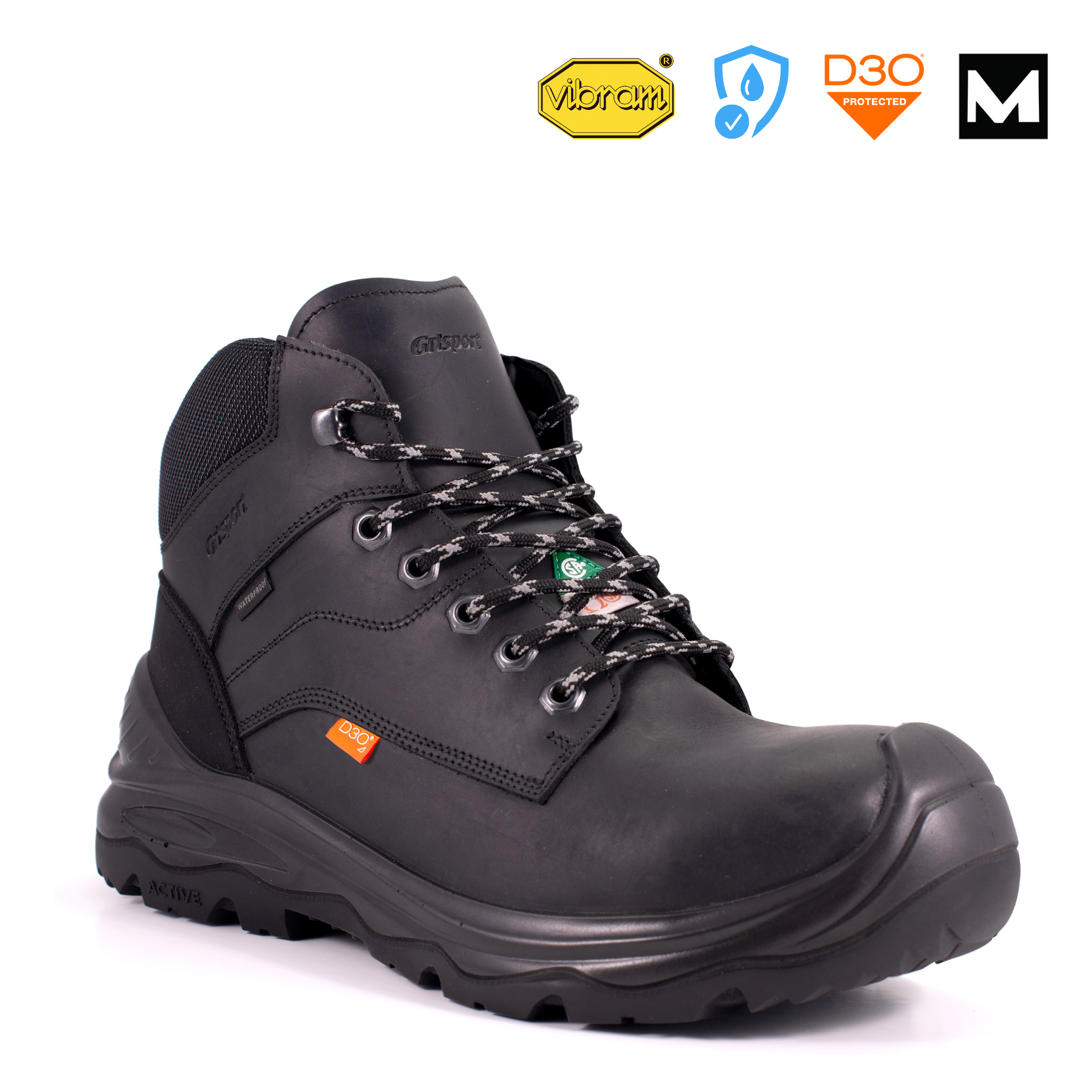 Grisport Pittsburgh, 6" Met Guard Boot